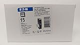 Eaton Cutlerハンマー15 Amp単極デュアル関数円弧障害/ Ground障害Breaker