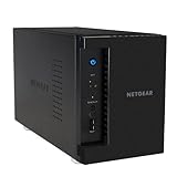 NETGEAR ReadyNAS212 クアッドコアCPU+2GBメモリー搭載 家庭用2ベイN...
