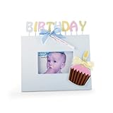 Mud Pie Frame, Birthday Baby Autograph (Discontinued by Manufacturer) by Mud Pie [並行輸入品]