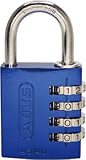 [T-4957652]ＡＢＵＳ　ナンバー可変式ステンレスシャックル南京錠　１４５ＩＢ－４０　ブルー 145IB40BL