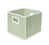 Badger Basket Folding Basket and Storage Cube, Sage by Badger Basket [並行輸入品]