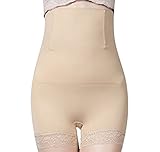 ange select シェイプ アップ 着圧 ハイ ウエスト ガードル 下着 ウエスト 引き締め ヒップ アップ 産後 ダイエット (ベージュM-L)