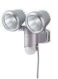 10WLEDセンサーライト 2灯式 DLA-300LW