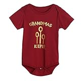 AmazingDeal 子供服 ベビー爬行服 男の子 女の子 短袖 春秋 アルファベット レッド 綿製品 連体衣装 新生児 可愛い 人気 グレー (70)