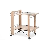 フォッパペドレッティ 折りたたみ式キッチンワゴン サービス ビーチ(ナチュラル) 9900316003