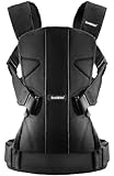 BABYBJﾃ乏N Baby Carrier One and Bib (Black) by Baby Bjorn