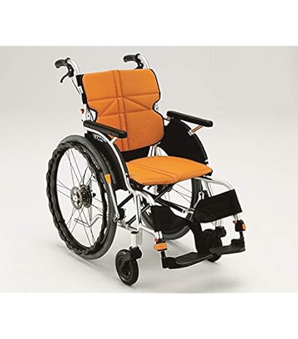 Amazon | 【非課税】松永製作所 自走型 (ブレーキ付) 車いす AR-201B S 