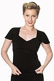 Banned Apparel - She Who Dares Top L / Teal