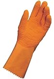 MAPA Harpon 321 Natural Latex Heavyweight Glove, Chemical Resistant, 0.050 Thickness, 12-1/2 Length,
