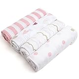 (エイデン アンド アネイ)aden+anais おくるみ モスリン スワドル 4枚セット ハート柄 ギフト プレゼント 赤ちゃん ベビー あす楽 sku2045 [並行輸入品]