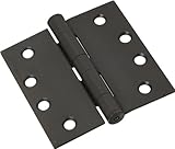 Stanleyハードウェアrpf179 4 " x 4 "標準重量ヒンジin Oil Rubbed Bronze