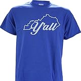 Yall W /状態のKY on aブルー半袖Tシャツ 3L ブルー
