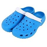 不二貿易 EVAサンダル 22~23cm ツートン ブルー ホワイト