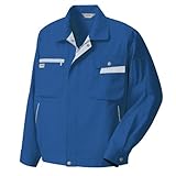 アイトス 長袖サマーブルゾン(春夏用)  AZ-5320  006 ブルー×シルバーグレー  BLLサイズ