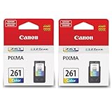 Canon CL-261 カラーインクカートリッジ 2個パック PIXMA TR7020 TR7020a TS5320 TS6420 TS6420a プリンター用