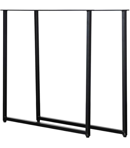 Amazon.co.jp: TOMOYASU Square shape ロの字型 テーブル 脚 アイアン