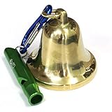 熊よけ鈴 カラビナ・ホイッスル付