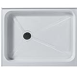 Vigo vg060193248l 32 " x 48 "長方形トレイホワイト左シャワー排水、 Left VG06019WHT3248L 1
