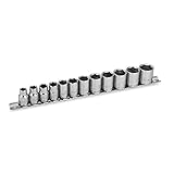Powerbuilt 645008 3/8" Drive 6-Point Metric Socket Set, 12 Piece [並行輸入品]