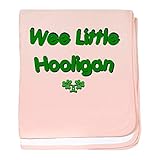 CafePress – Wee Little Hooligan – スーパーソフトベビー毛布、新生児おくるみ ピンク 05147439566832E