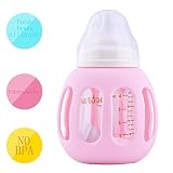 Usabestdeal? Baby Feeding Bottle Set, Including: 120ml Heat-resisting Nursing Bottle + Anti-drop Bab