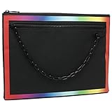 （ルイヴィトン）ルイ・ヴィトン バッグ M30347 LOUIS VUITTON ヴィトン タイガ LV チェーン付き メンズ クラッチ ポシェット・A4 ノワール [並行輸入品]