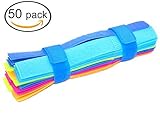 ceeyali 100パックブラック再利用可能なFasteningケーブルタイコードオーガナイザーのストラップワイヤ管理 ブラック 4330222055