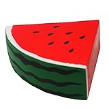 HoomoreジャンボSlow Rising SquishiesスイカKawaii香りつきSquishiesフルーツシミュレーションおもちゃfor Stress Reliefホップ小道具