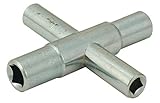 4ウェイ蛇口キーまたはバルブキー – by Plumb USA