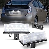 POPMOTORZ ナンバー灯 LED プリウス 20系 30系 プリウスPHV 30系 プリウスα 40系 C-HR ZYX10/NGX50 RAV4ライセンスランプ 純正交換型