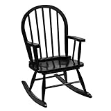 Gift Mark Children's Windsor Rocking Chair, Espresso [並行輸入品]