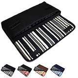 suono スオーノ REALFORCE RC1 ケース (ブラック・カーボンストライプ) ハンドメイド 日本製 キーボードケース カバー