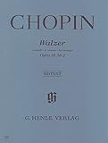 ショパン: ワルツ 第3番 イ短調 Op.34/2 「華麗なる大ワルツ」/原典版/ヘンレ社/ピアノ・ソロ