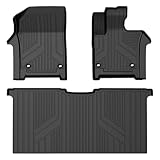 Cartist 新型 アルファード ヴェルファイア 40系 に適用 フロアマット セカンドマット 立体カーマット 3Dフロアマット Alphard VELLFIRE 40 2023年6月～現行 TPE素材 車種専用設計 防水マット 滑り防止 耐汚れ 保護パーツ カスタムパーツ インテリア アクセサリー 取付簡単 カー用品 3Pセット