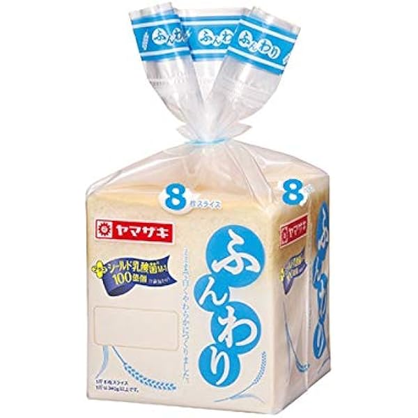 Amazon ヤマザキ ふんわり食パン 8枚切り 3個 山崎製パン横浜工場 ヤマザキパン 食パン 通販