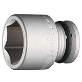 トネ(TONE) インパクト用ソケット 4NV-26 差込角12.7mm(1/2") 二面幅26mm