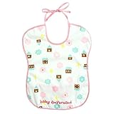 baby ampersand お食事エプロン　ピンク　95cm