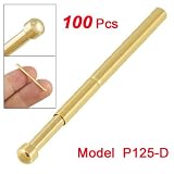2.5 MM球状ヒント33.35 MM長スプリングテストプローブピン100個