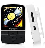 MP3プレーヤー YOTONブルートゥース 5.2 MP3音楽プレーヤー 64GB大容量ストレージ スポーツクリップ付きミニHiFi音楽プレーヤー 独立音量ボタン FMラジオ 複数の音楽フォーマットと再生モードをサポート スポーツ/勉強に適していますイヤホン付属