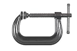Bessey CDF403 3-Inch x 2-3/8-Inch Black Oxide Spindle Drop Forged C Clamp by Bessey