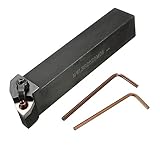 TOOGOO MWLNR2525M08インデックス外部右手 旋盤旋盤工具+ 2レンチ
