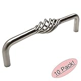 Cosmas 9992 – 128snサテンニッケル鳥かごキャビネット引き出しパック シルバー 9992-128SN - 10 Pack