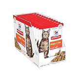 ヒルズ サイエンスダイエット 成猫 猫用 キャットフード 1〜6歳 サーモン パウチ 85ｇｘ12個 アダルト お試し ウェット