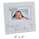 Baby Boy Photo Frame New Born Christening Gift Present by Juliana