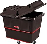 [T-8194204]ラバーメイド　キューブトラック　高耐久タイプ　８００Ｌ　ブラック 472707