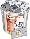 Allway Tools GS50 50 Piece Safety Glass Scraper Bucket by Allway Tools [並行輸入品]