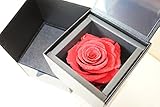 ダイアモンドローズ　リングケース付き　日付指定可能商品(ホットピンク）