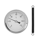 温度計 VBESTLIFE 温度計 まる型 ユニバーサルデザイン 測定範囲：0〜120℃ 卓上 壁掛け 温水配管 エアコン配管 オイルタンクなど適用