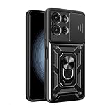 [Taosan] moto g66j 5G／g66y 5G 対応 ケース リング付き TPU+PC 二層構造 耐衝撃 軽量 360度回転 スタンド機能 カメラ保護 傷防止 スマホケース ブラック