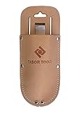 Tabor Tools Leather Holster for Pruning Shears, Sturdy Craftmanship Tool Belt Accessory Sheath, Fits